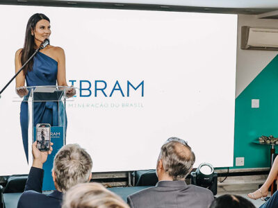 Ana Sanches tomou posse na presidência do CD do IBRAM