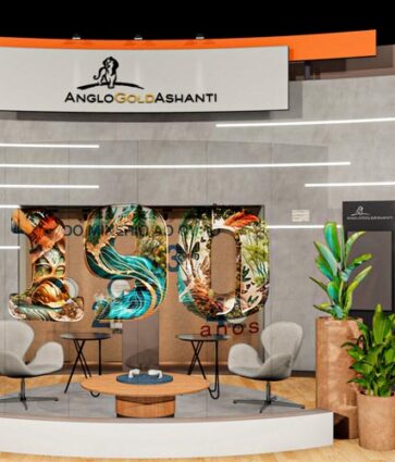 AngloGold Ashanti leva Inteligência Artificial e soluções sustentáveis à Exposibram 