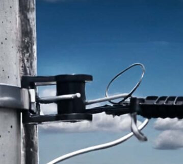 Belgo Arames lança arame com revestimento para gancho esticador de fio FE em redes de telefonia e energia 
